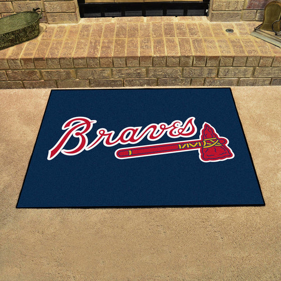 Atlanta Braves All-Star Rug - 34 in. x 42.5 in.