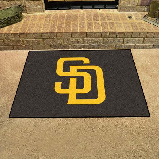 San Diego Padres All-Star Rug - 34 in. x 42.5 in.