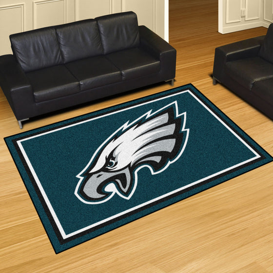 Philadelphia Eagles 5ft. x 8 ft. Plush Area Rug