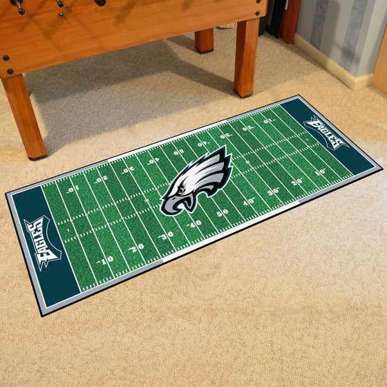 Philadelphia Eagles Field Runner Mat - 30in. x 72in.