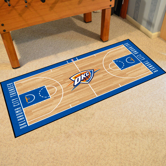 Oklahoma City Thunder Court Runner Rug - 24in. x 44in.