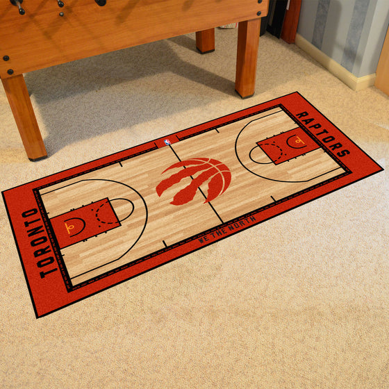 Toronto Raptors Court Runner Rug - 24in. x 44in.