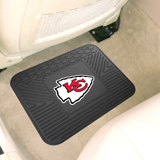 Kansas City Chiefs Back Seat Car Utility Mat - 14in. x 17in.