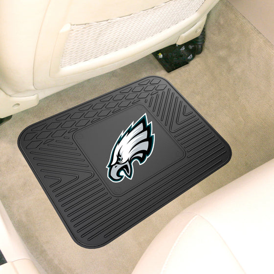 Philadelphia Eagles Back Seat Car Utility Mat - 14in. x 17in.