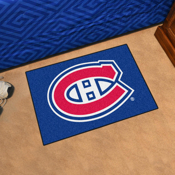 Montreal Canadiens Starter Mat Accent Rug - 19in. x 30in.