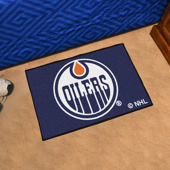 Edmonton Oilers Starter Mat Accent Rug - 19in. x 30in.