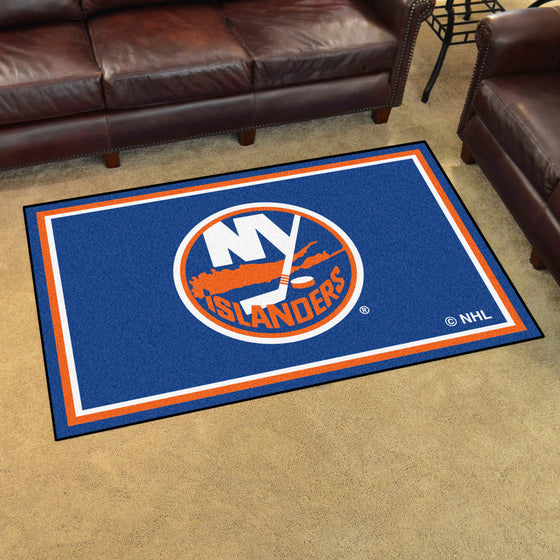 New York Islanders 4ft. x 6ft. Plush Area Rug