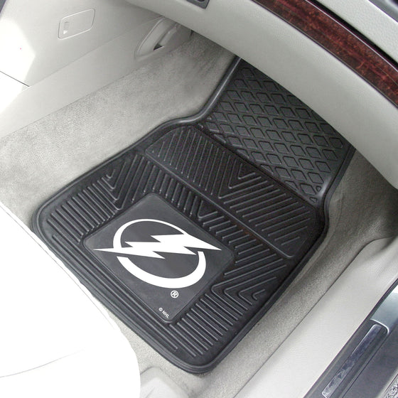 Tampa Bay Lightning Heavy Duty Car Mat Set - 2 Pieces