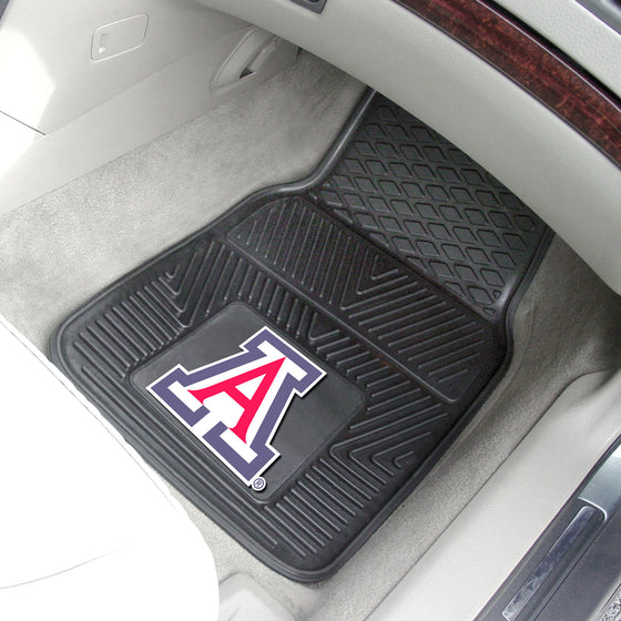 Arizona Wildcats Heavy Duty Car Mat Set - 2 Pieces