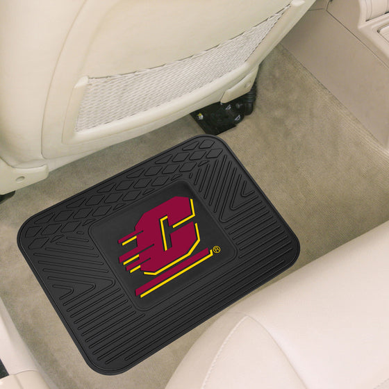 Central Michigan Chippewas Back Seat Car Utility Mat - 14in. x 17in.