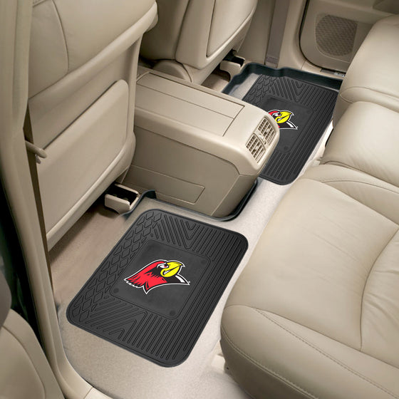 Illinois State Redbirds Back Seat Car Utility Mats - 2 Piece Set