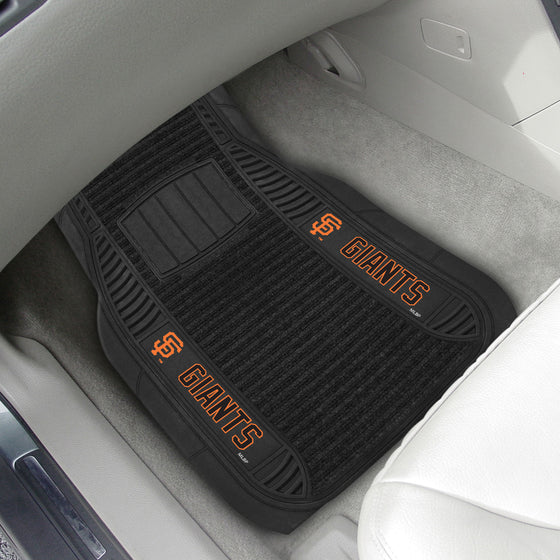 San Francisco Giants 2 Piece Deluxe Car Mat Set