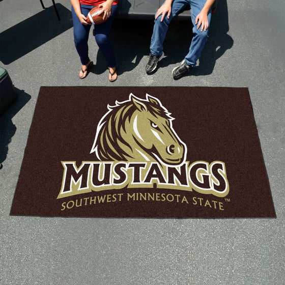 Southwest Minnesota State Mustangs Ulti-Mat Rug - 5ft. x 8ft.