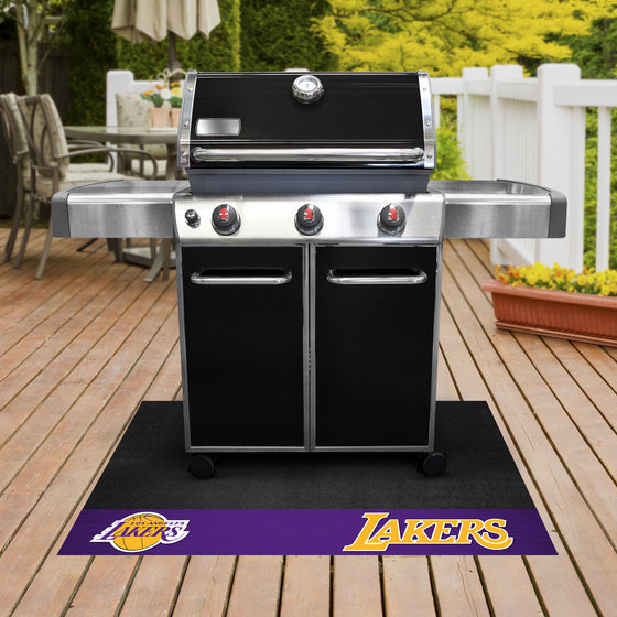 Los Angeles Lakers Vinyl Grill Mat - 26in. x 42in.