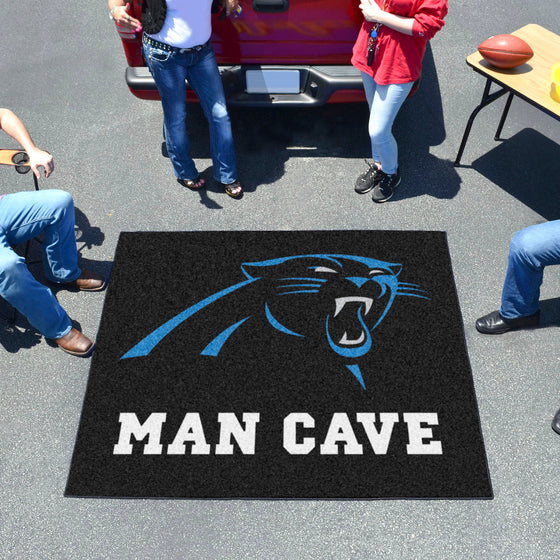 Carolina Panthers Man Cave Tailgater Rug - 5ft. x 6ft.