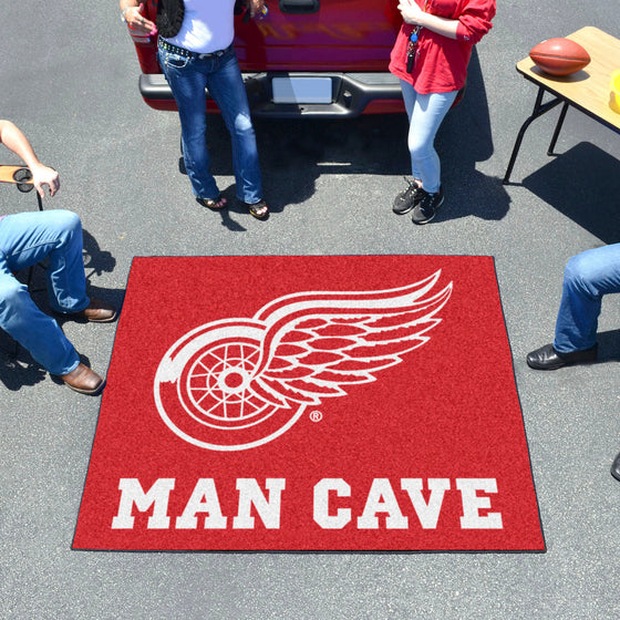 Detroit Red Wings Man Cave Tailgater Rug - 5ft. x 6ft.