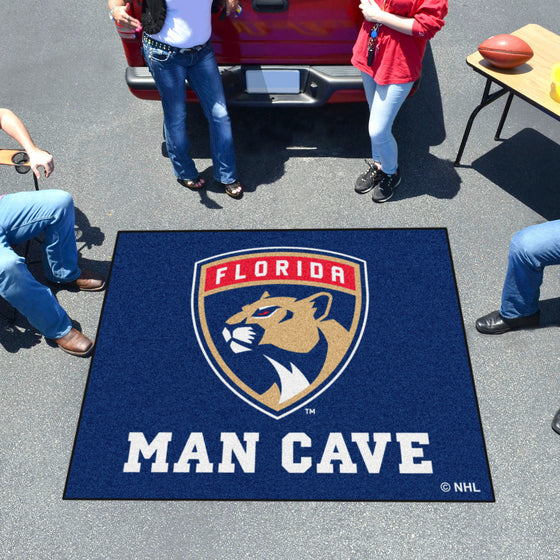 Florida Panthers Man Cave Tailgater Rug - 5ft. x 6ft.