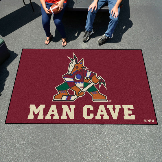 Arizona Coyotes Man Cave Ulti-Mat Rug - 5ft. x 8ft.