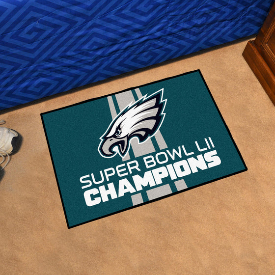 Philadelphia Eagles Dynasty Starter Mat Accent Rug - 19in. x 30in.