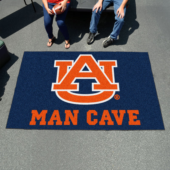 Auburn Tigers Man Cave Ulti-Mat Rug - 5ft. x 8ft.