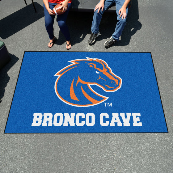 Boise State Broncos Man Cave Ulti-Mat Rug - 5ft. x 8ft.