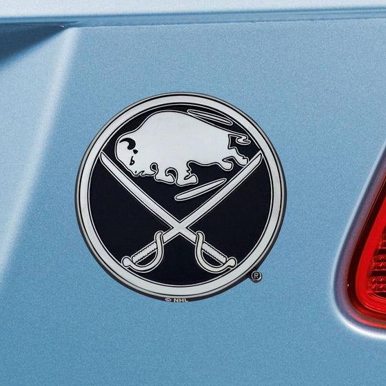 Buffalo Sabres 3D Chrome Metal Emblem