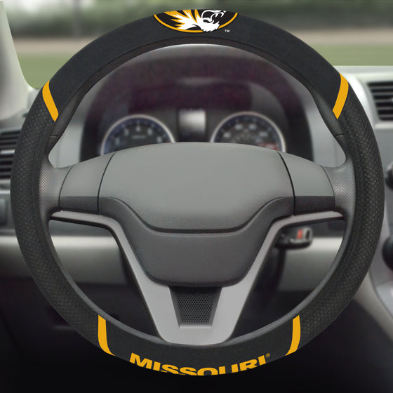 Missouri Tigers Embroidered Steering Wheel Cover