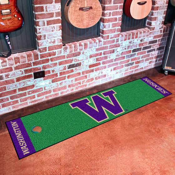 Washington Huskies Putting Green Mat - 1.5ft. x 6ft.