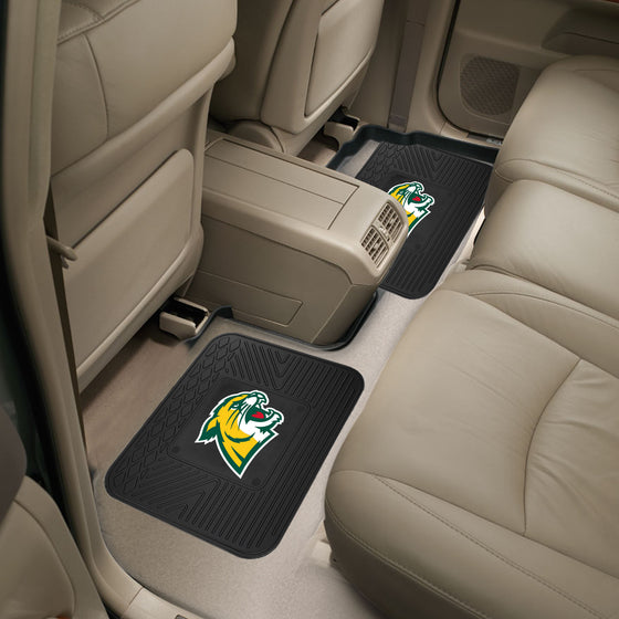 Northern Michigan Wildcats Back Seat Car Utility Mats - 2 Piece Set