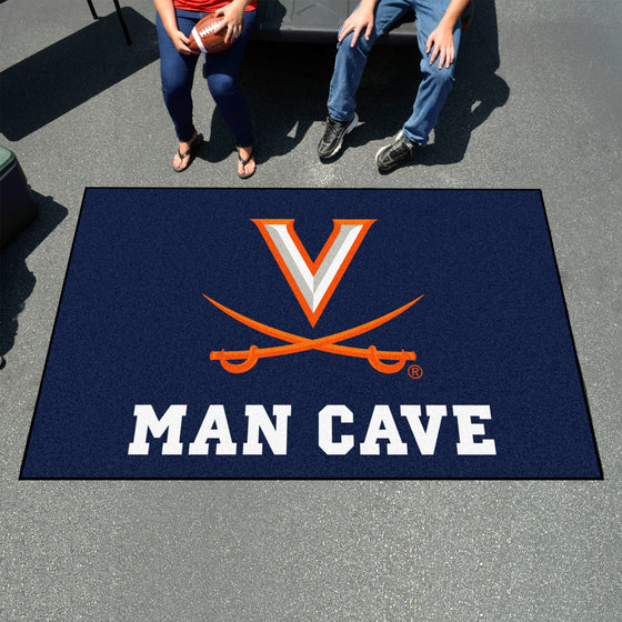 Virginia Cavaliers Man Cave Ulti-Mat Rug - 5ft. x 8ft.