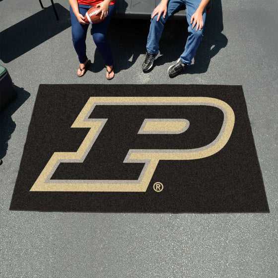 Purdue Boilermakers Ulti-Mat Rug - 5ft. x 8ft., P Logo