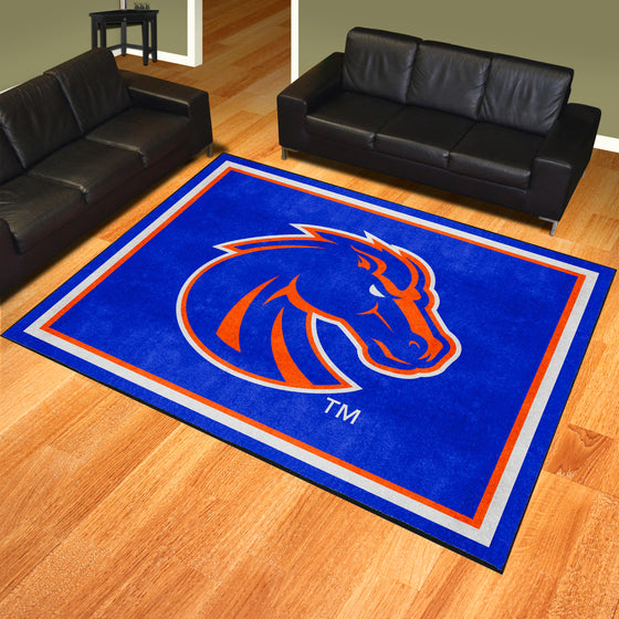 Boise State Broncos 8ft. x 10 ft. Plush Area Rug