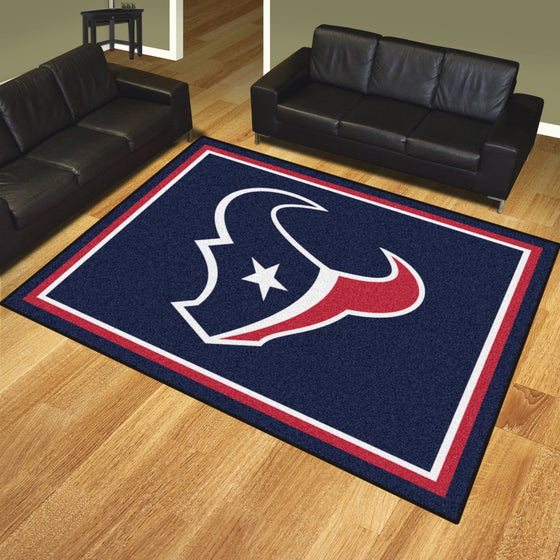 Houston Texans 8ft. x 10 ft. Plush Area Rug