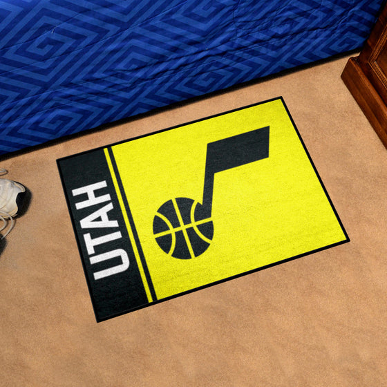 Utah Jazz Starter Mat Accent Rug - 19in. x 30in.