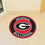 Georgia Bulldogs Roundel Rug - 27in. Diameter