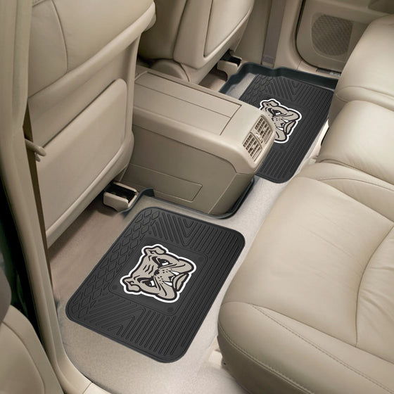 Adrian College Bulldogs Back Seat Car Utility Mats - 2 Piece Set