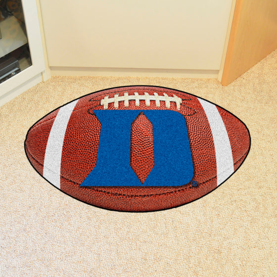 Duke Blue Devils Football Rug - 20.5in. x 32.5in., D Logo