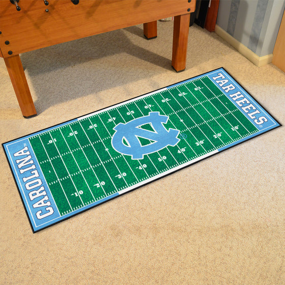 North Carolina Tar Heels Field Runner Mat - 30in. x 72in.