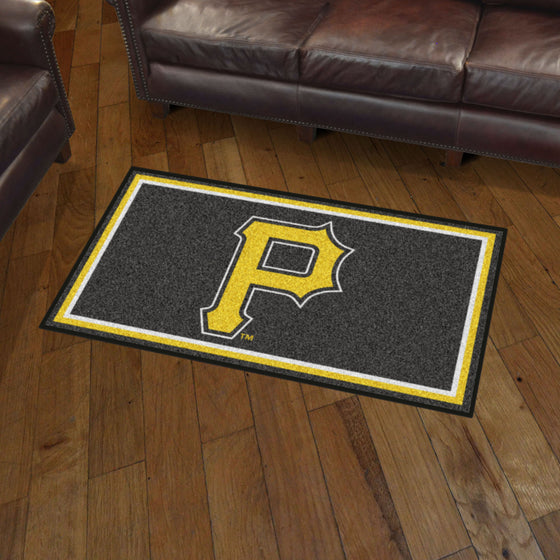 Pittsburgh Pirates 3ft. x 5ft. Plush Area Rug