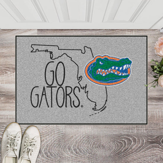 Florida Gators Southern Style Starter Mat Accent Rug - 19in. x 30in.