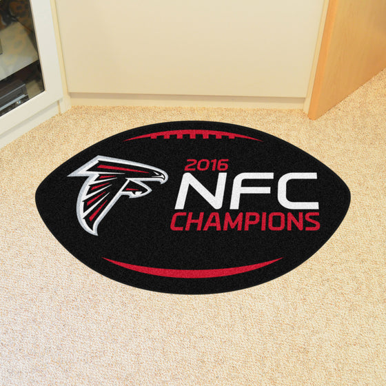 Atlanta Falcons  Football Rug - 20.5in. x 32.5in.