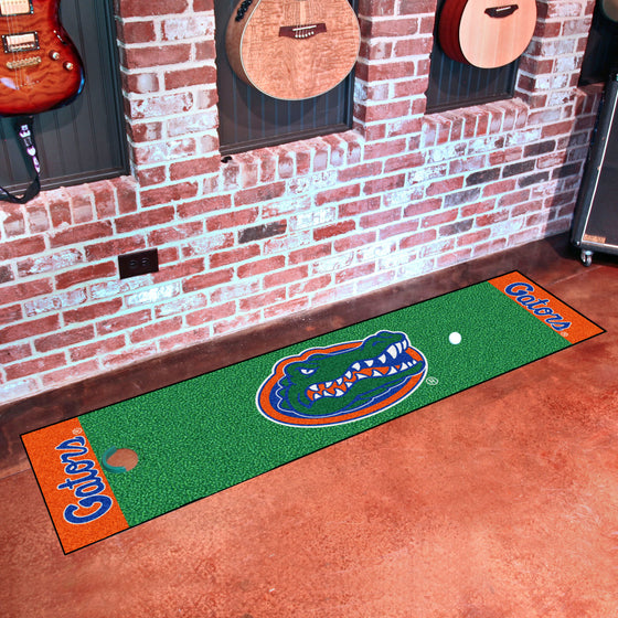 Florida Gators Putting Green Mat - 1.5ft. x 6ft., "Gators"