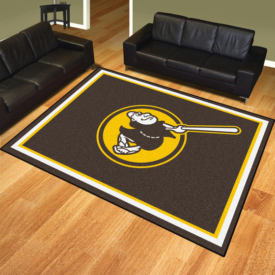 San Diego Padres 8ft. x 10 ft. Plush Area Rug