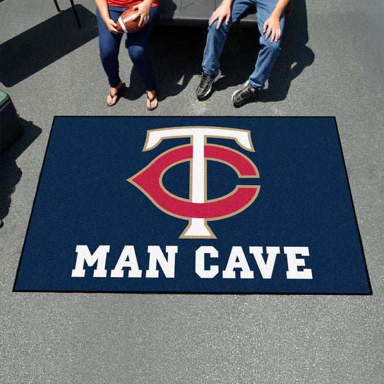 Minnesota Twins Man Cave Ulti-Mat Rug - 5ft. x 8ft.