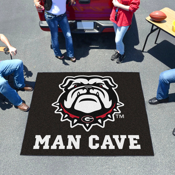 Georgia Bulldogs Man Cave Tailgater Rug - 5ft. x 6ft.