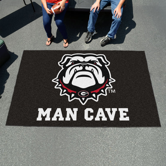 Georgia Bulldogs Man Cave Ulti-Mat Rug - 5ft. x 8ft.