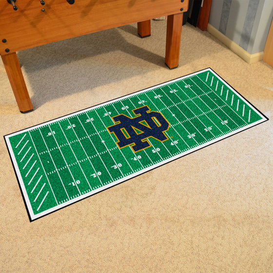 Notre Dame Fighting Irish Field Runner Mat - 30in. x 72in.