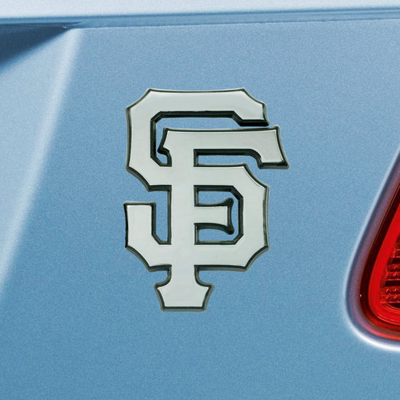 San Francisco Giants 3D Chrome Metal Emblem