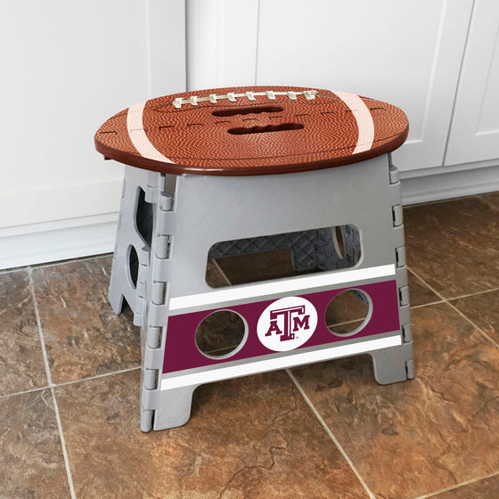 Texas A&M Aggies Folding Step Stool - 13in. Rise