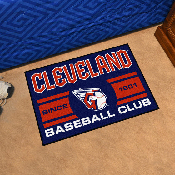 Cleveland Guardians Starter Mat Accent Rug - 19in. x 30in.